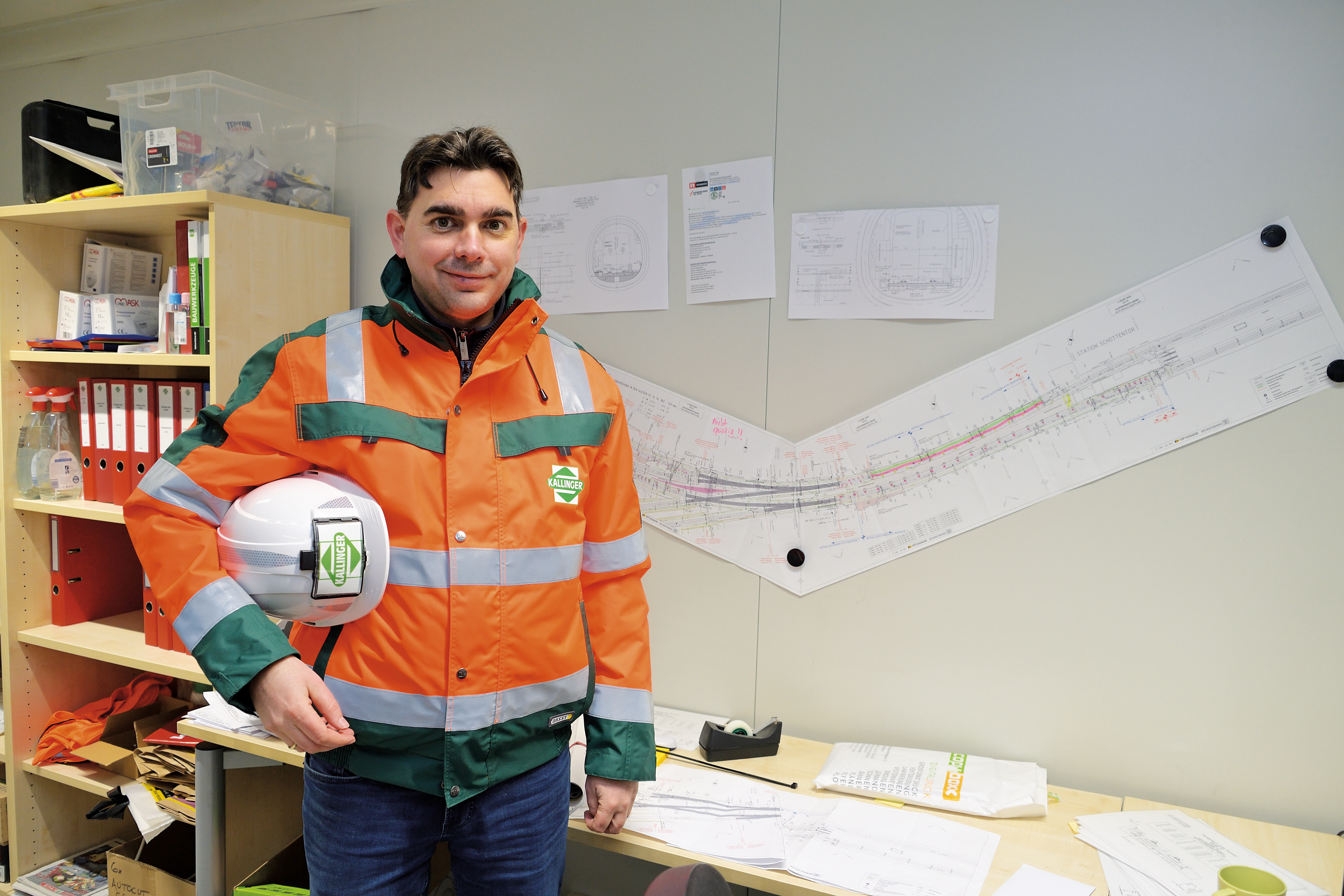 Gleisbauarbeiten für Wiens größtes Klimaschutzprojekt